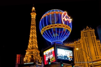 Las Vegas, Paris, Eiffel Tower, Montgolfier Balloon