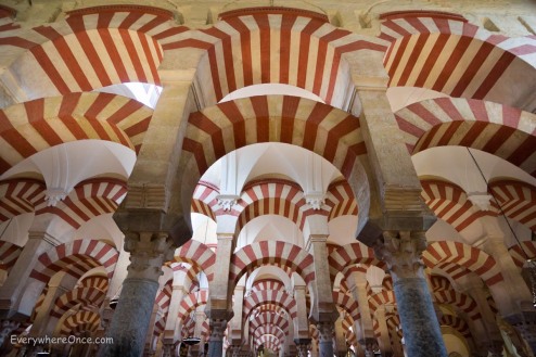 Cordoba Mezquita Candy Cane Arches