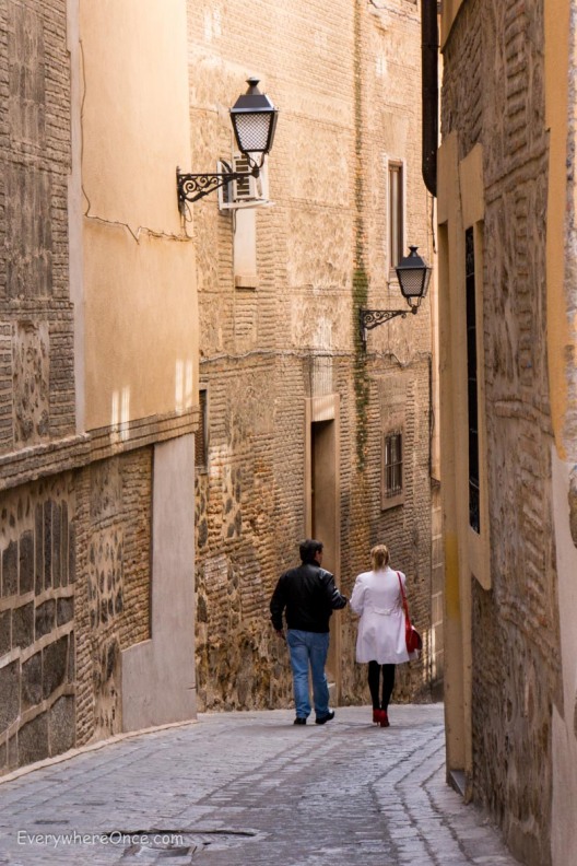 The Streets of Toledo Spain