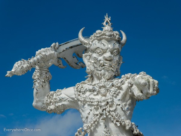 The White Temple Wat Rong Khun Guardian